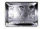 Preview: Blechschild "Mercedes Benz Logo Evolution" - 40 x 30cm